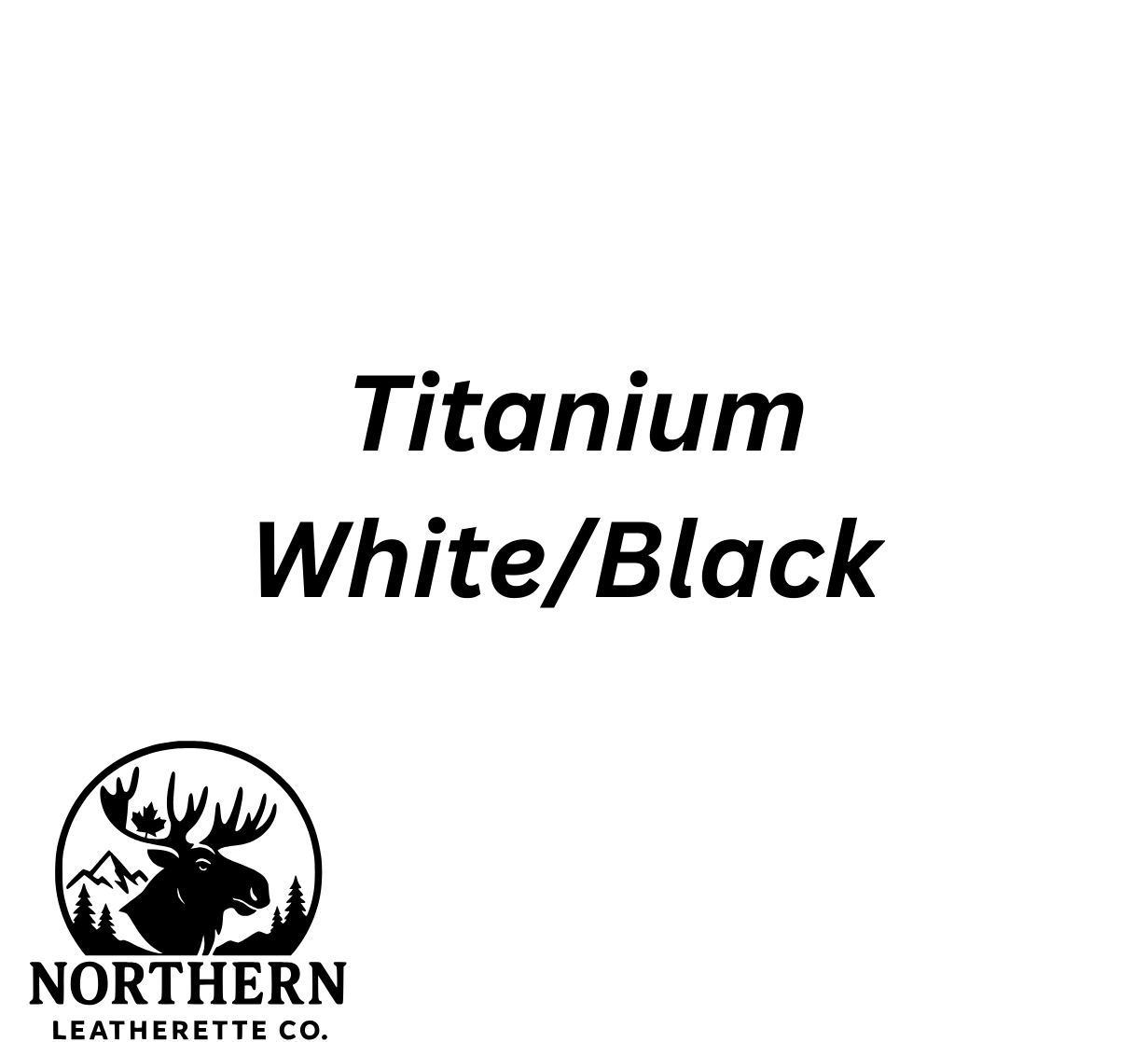 Titanium White/Black