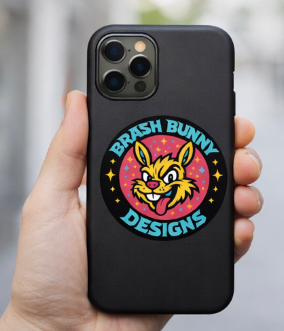 3" Brash Bunny Decals