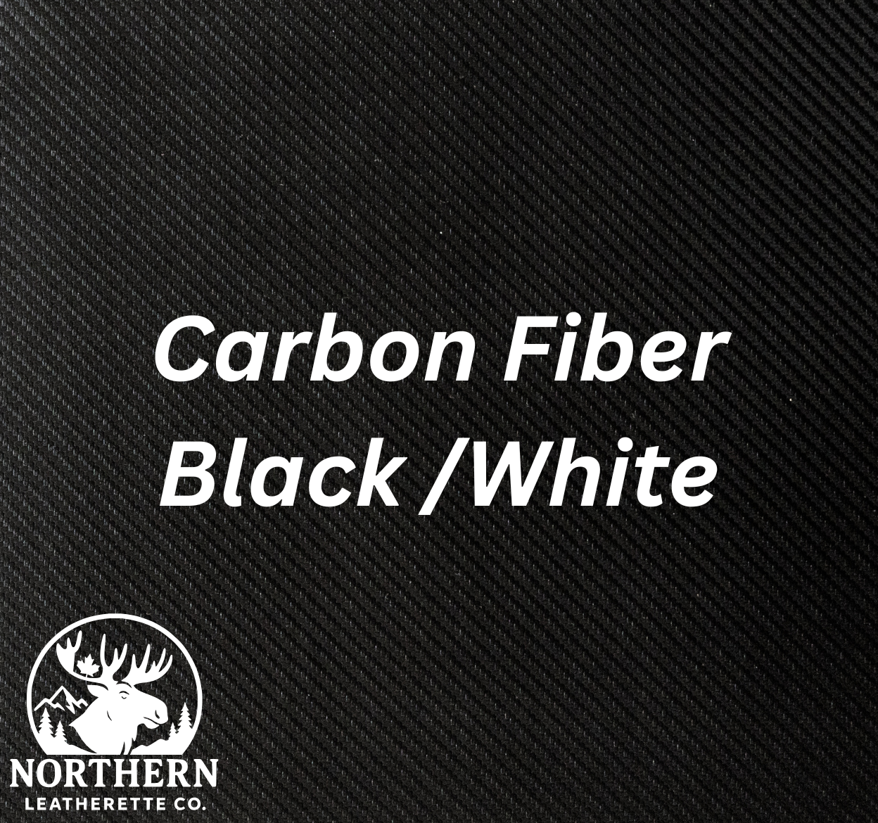 Carbon Fiber Black / White