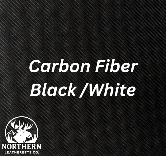 Carbon Fiber Black / White