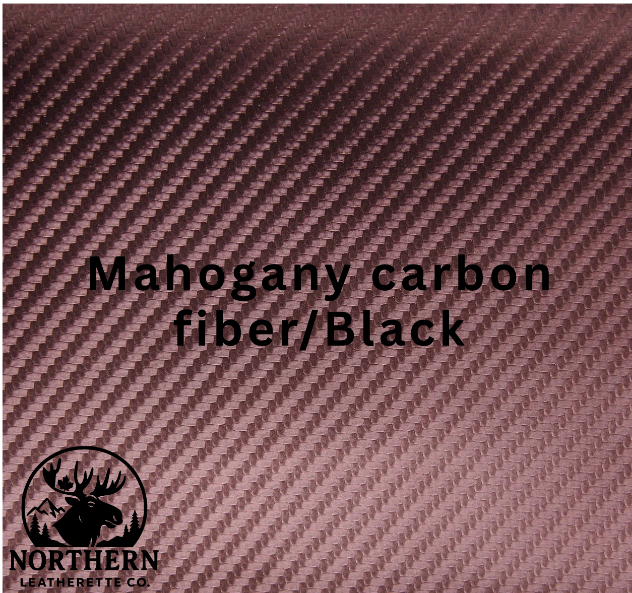 Carbon Fiber Mahogany/ Black