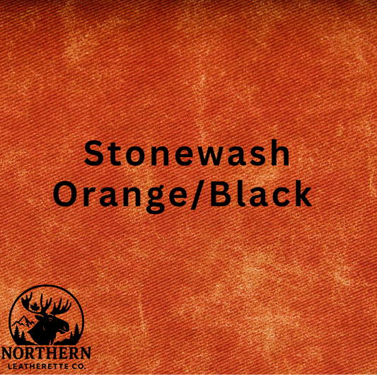 Stonewash Orange/Black