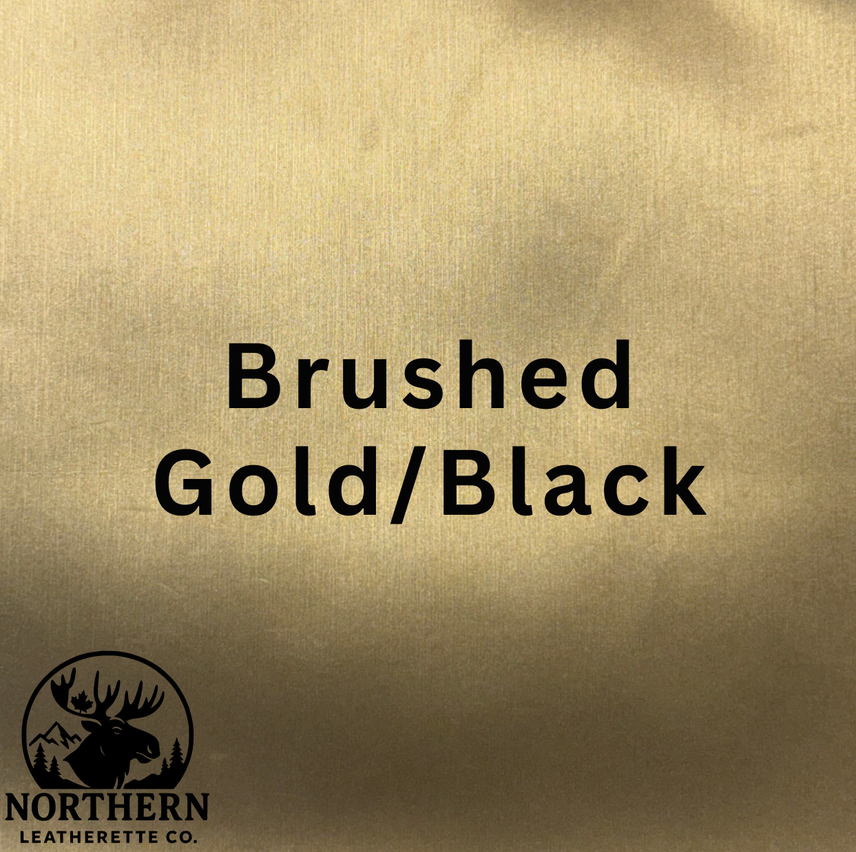Brushed Gold/Black